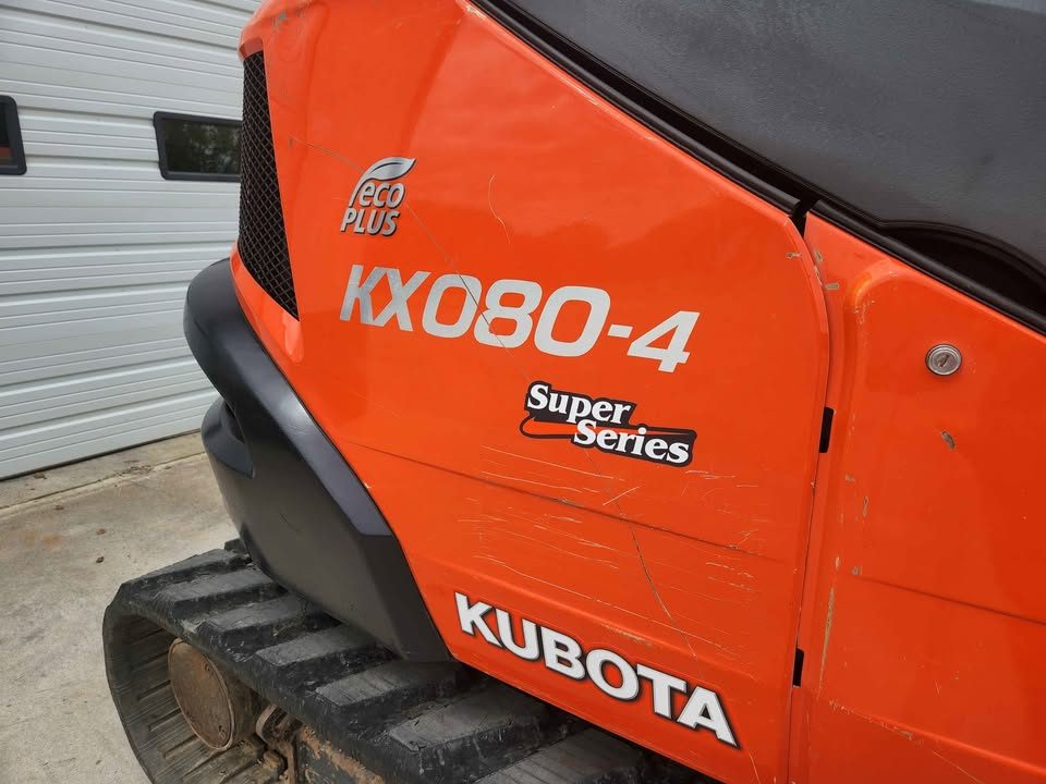 2017 Kubota KX080-4 photo 2