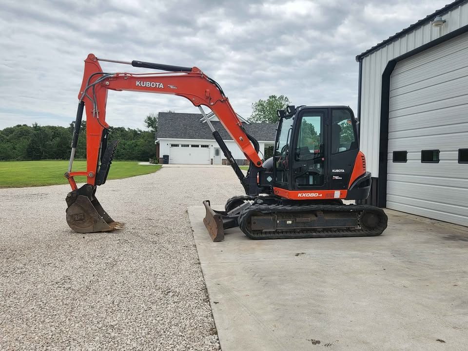 2017 Kubota KX080-4